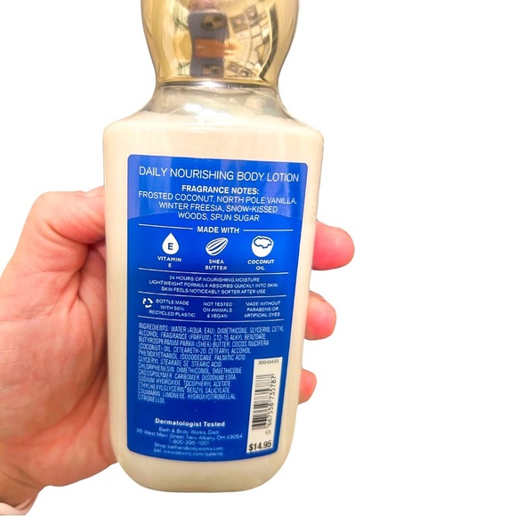 BATH AND BODY WORKS | Frosted Coconut Snowball Seasonal Lotion | Brand New | - Picture 5 of 5